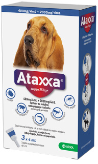 Ataxxa® za pse do 25 kg+