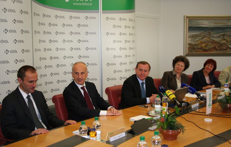 Krka predstavila rezultate poslovanja v prvem četrtletju 2012