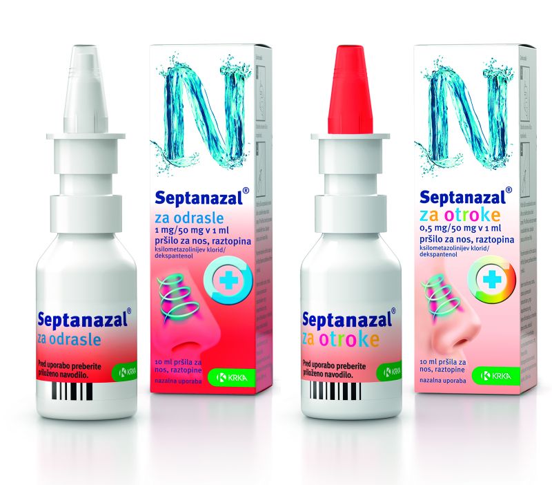 Septanazal – učinkovito odmaši in zdravi vaš nos