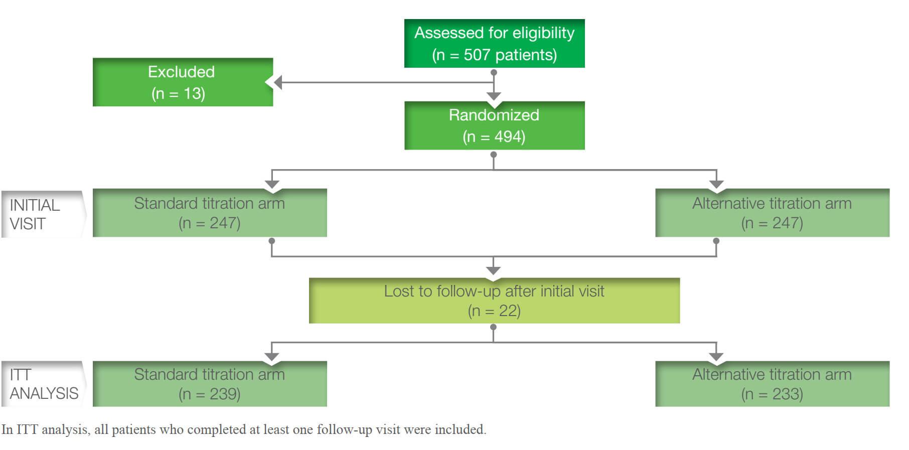Figure 2. Flowchart of the patients in the ROSU-PATH clinical trial